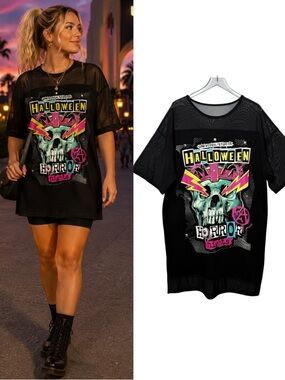 NEW Universal Studios RARE Halloween Horror Nights ‘24 Atomic Goth Punk Dress 2X